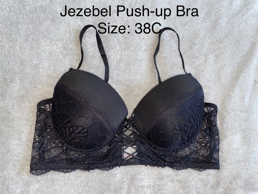 38C Jezebel Push-up Wide Band Bra, Women's Fashion, Undergarments &  Loungewear on Carousell