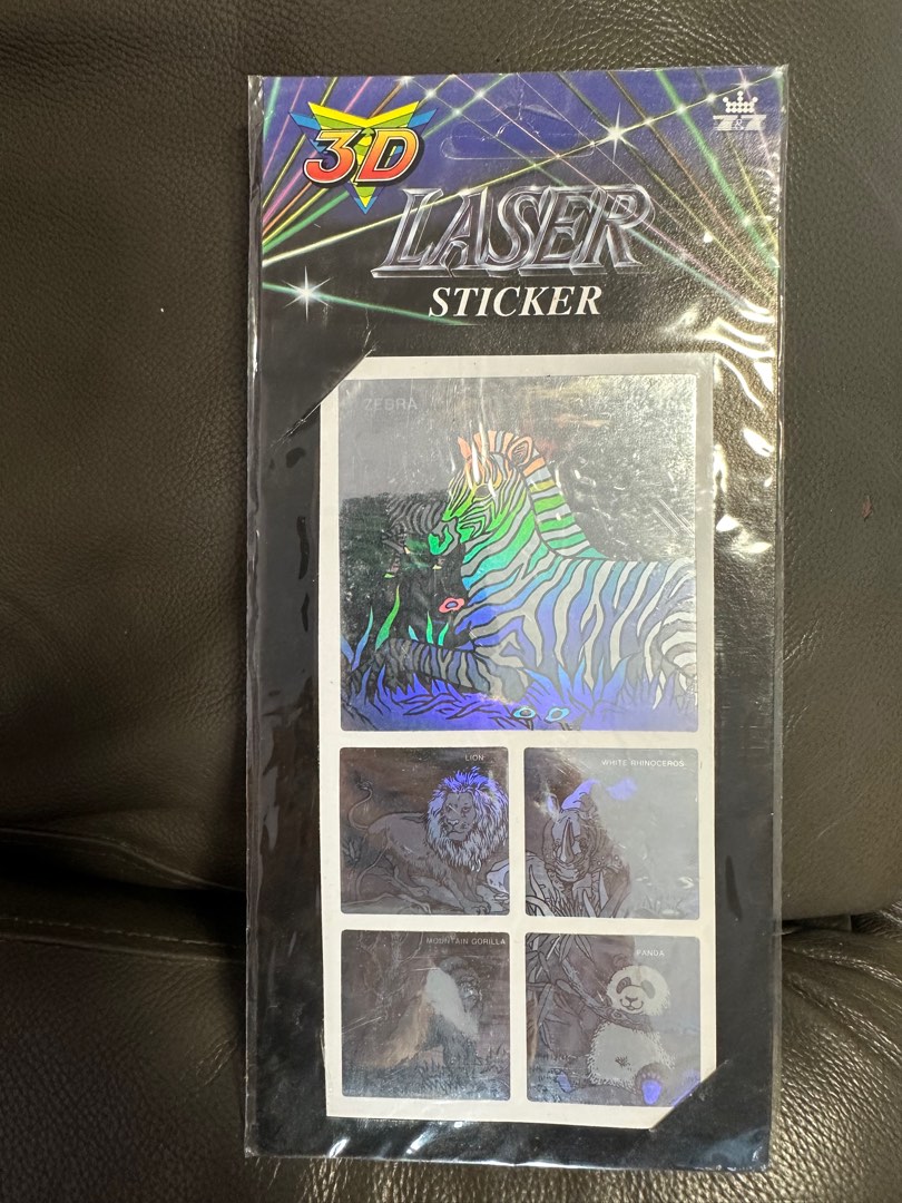 3D Laser Sticker, Hobbies & Toys, Stationery & Craft, Other