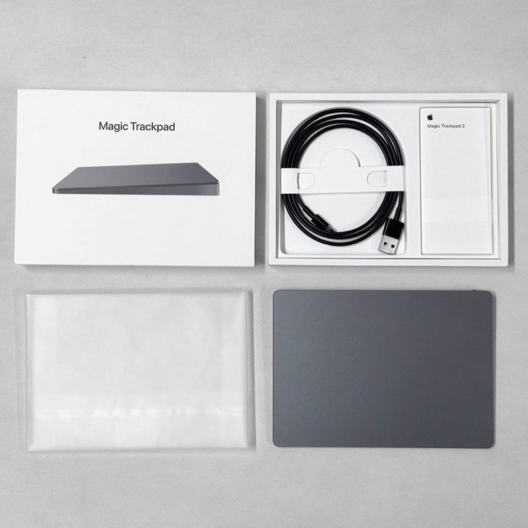 99% New Space Grey Apple Magic TrackPad 2 A1535 for iMac, MacPro