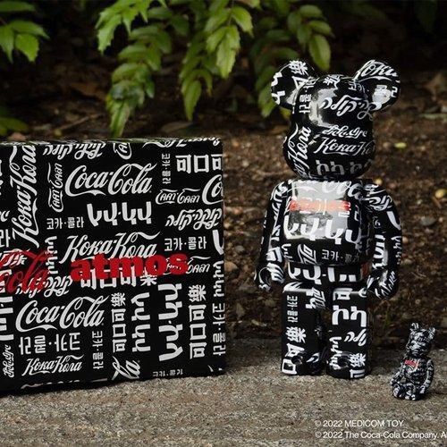 全新現貨400% & 100% Medicom Bearbrick Black Coca Cola 可口可樂Be