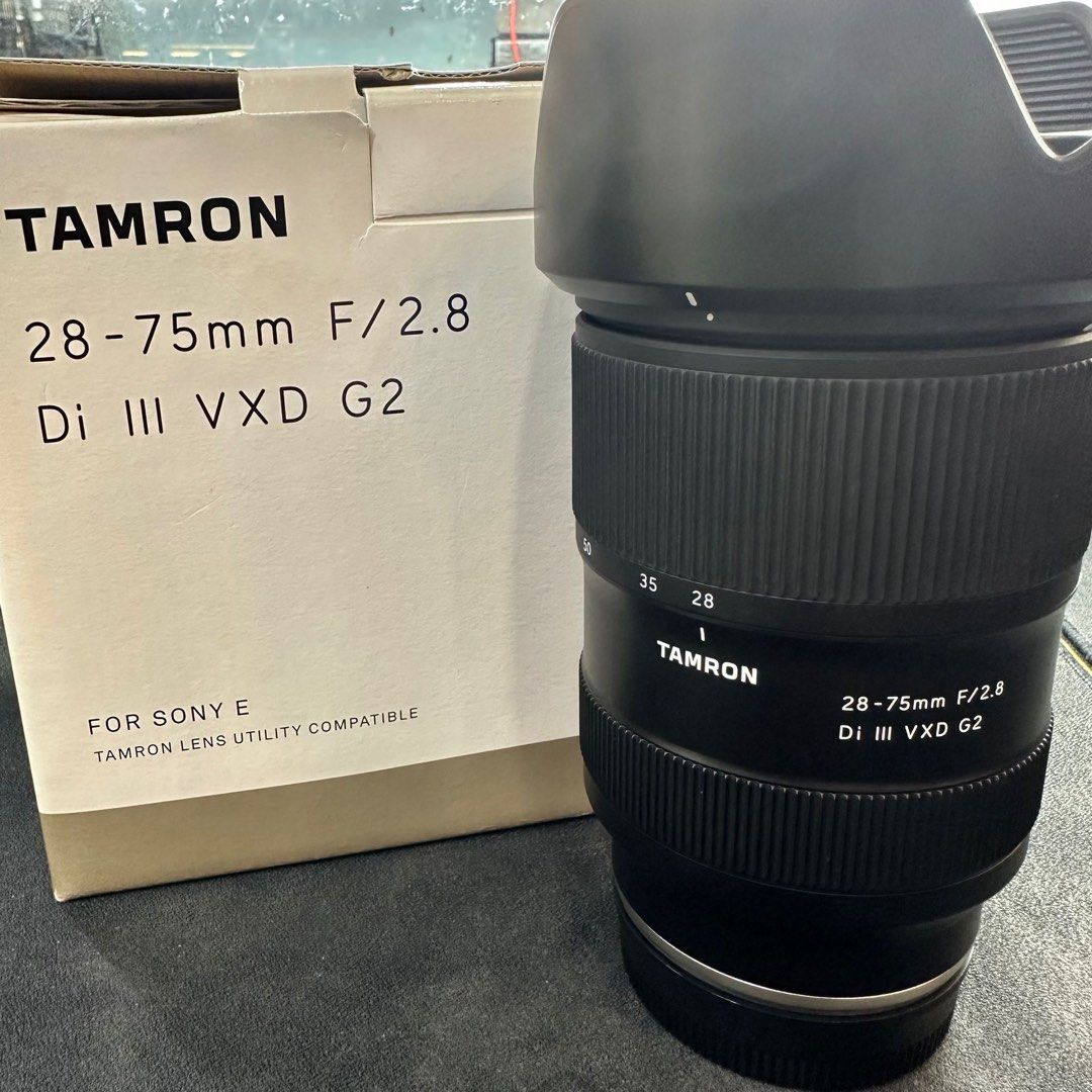 行貨保用99% Tamron 28-75mm f2.8 G2 for Sony FE 28-70 2.8, 攝影器材