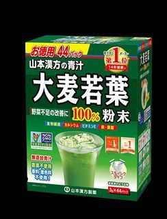 山本漢方 - 大麥若葉粉末 132g (3g x 44包入)【平行進口】BG1002