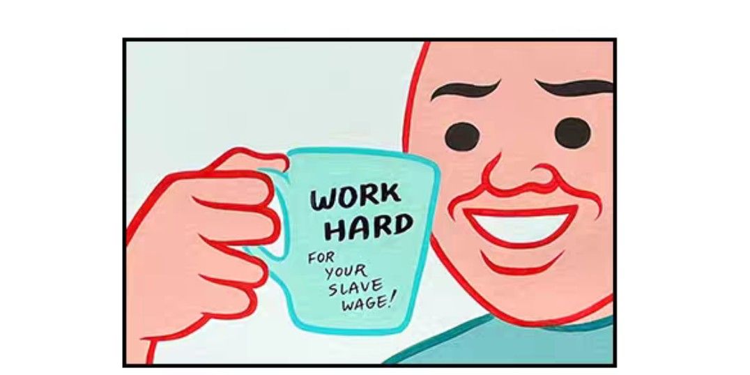 JoanCornella「Work Hard and Then Die」版画 西班牙藝術家Joan