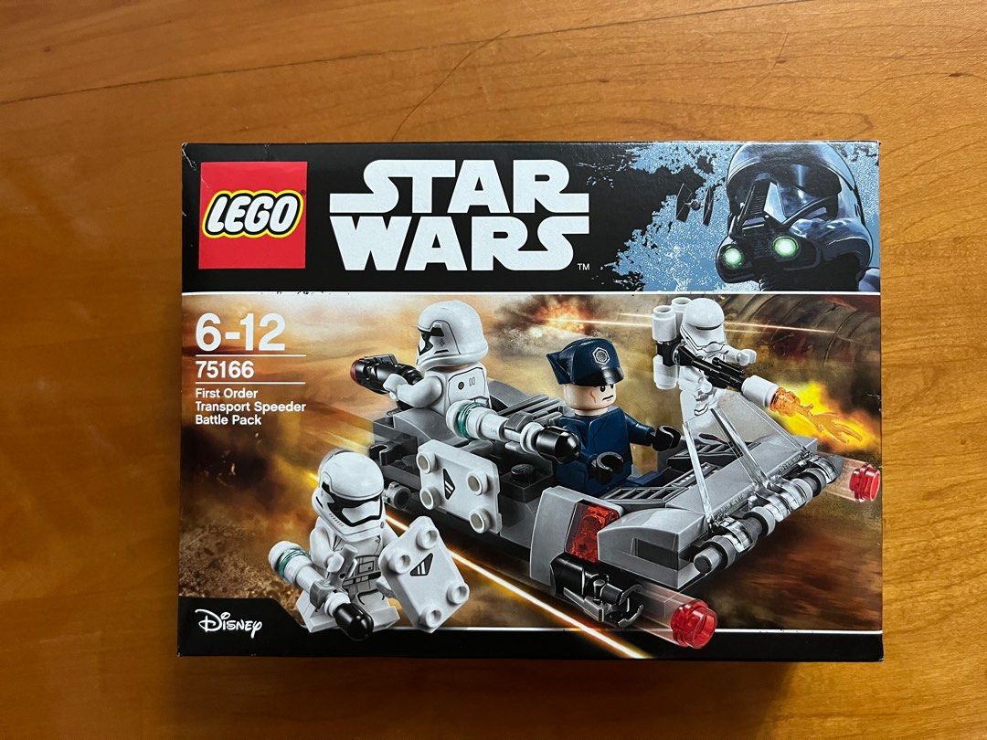 全新Lego Star Wars 75166 First Order Transport Speeder Battle Pack