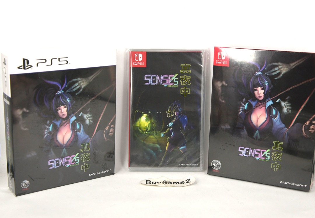 全新) PS5/ Switch 真夜中SENSEs: Midnight (行版, 中文/ 日文/ 英文