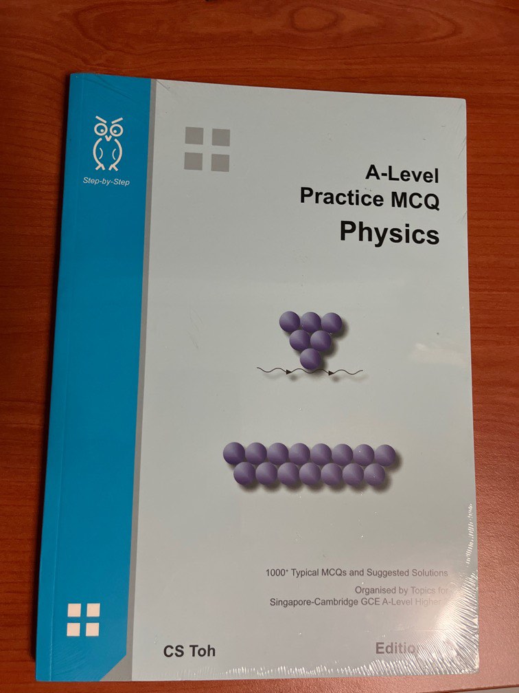 A level assessment book Chemistry Physics Math CS Toh, Hobbies & Toys ...