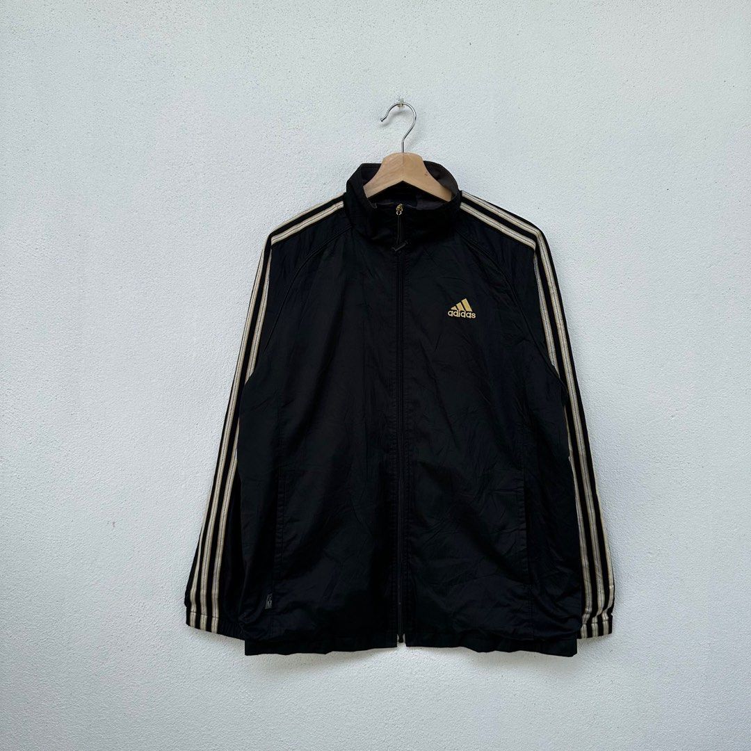 Adidas deals gold windbreaker