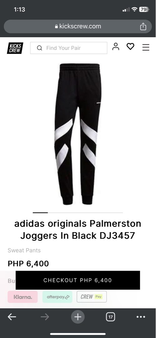 Adidas originals on sale palmerston joggers