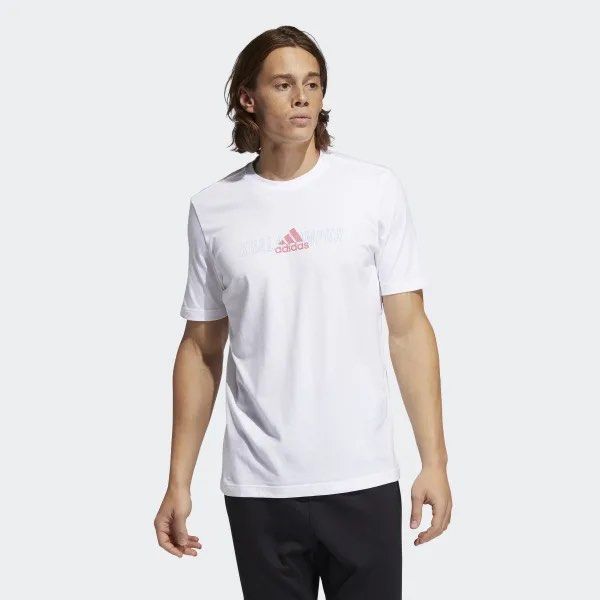 Tee shirt adidas blanc 2025