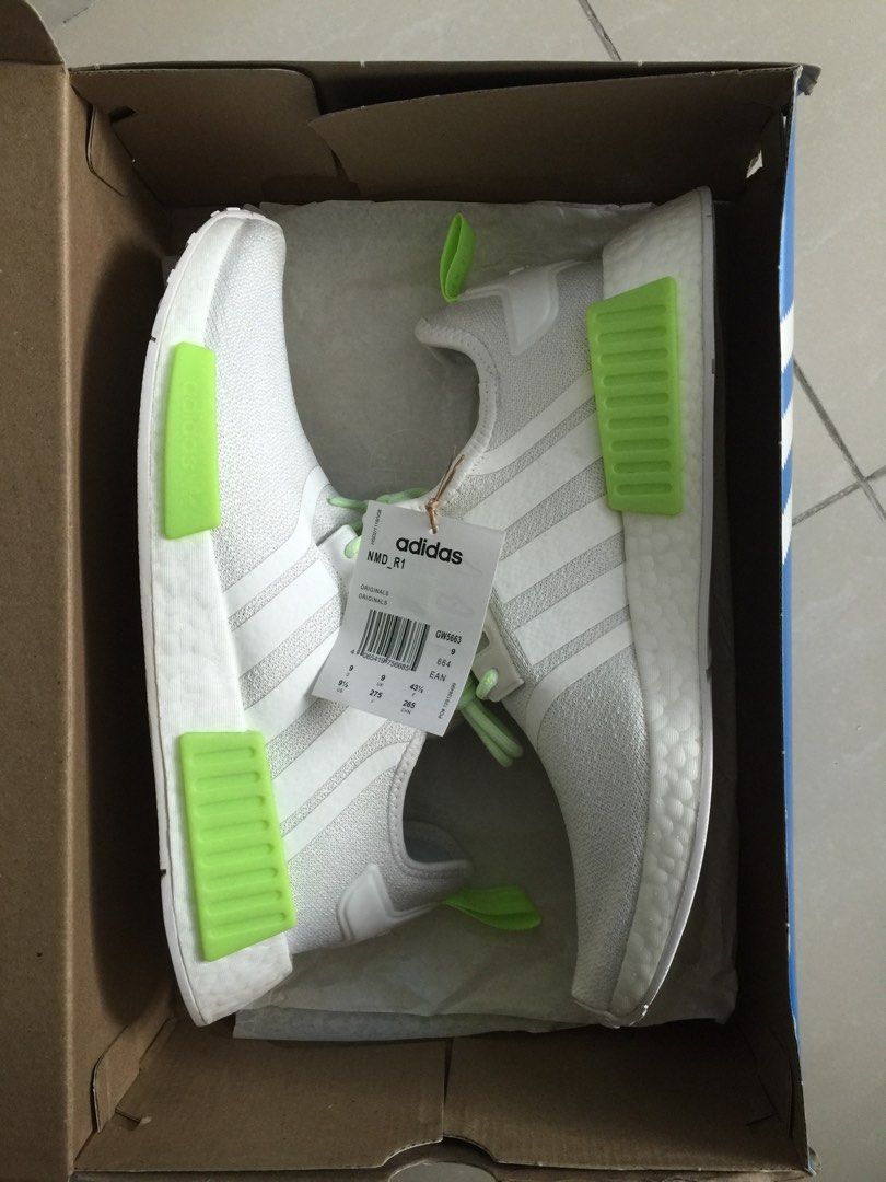 Adidas originals nmd hot sale r1 mens green