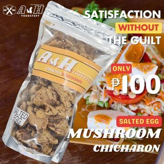 A&H Mushroom Chicharon (Salted Egg)