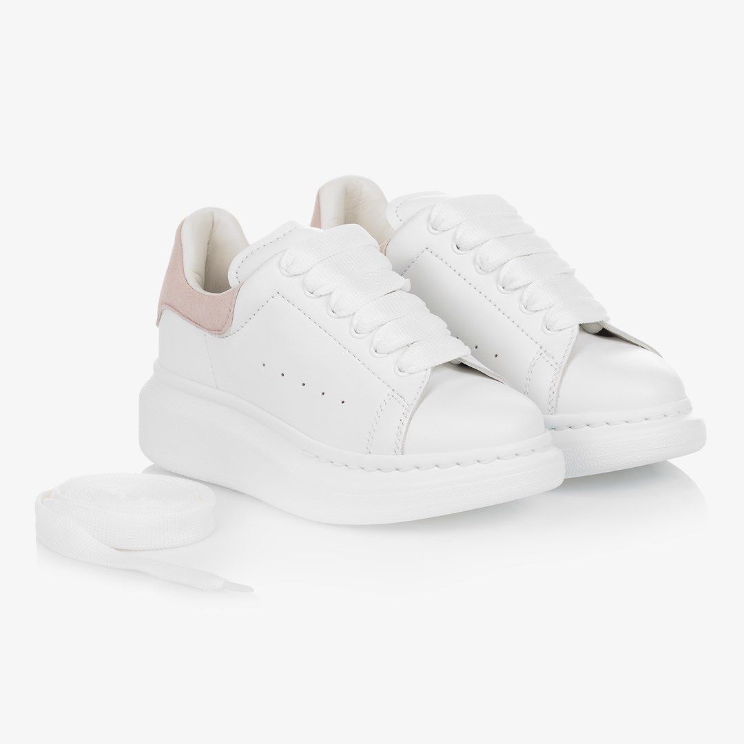 Alexander mcqueen clearance trainers baby pink