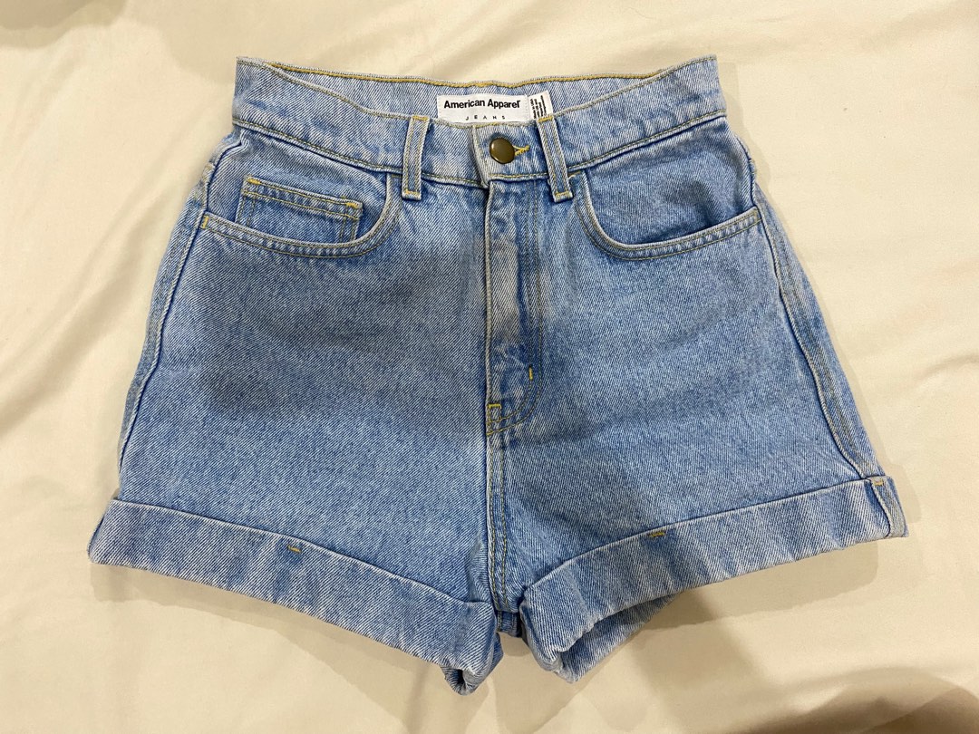 American Apparel mom shorts Women s Fashion Bottoms Shorts on