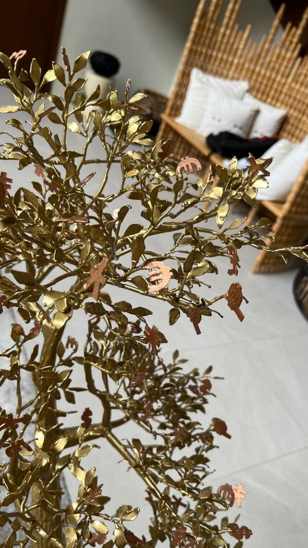 Angelito Cacnio "Money Tree" Brass Sculpture on Carousell