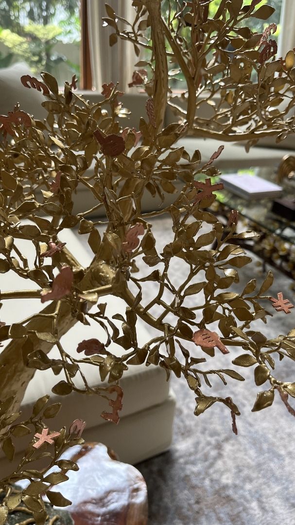 Angelito Cacnio "Money Tree" Brass Sculpture on Carousell