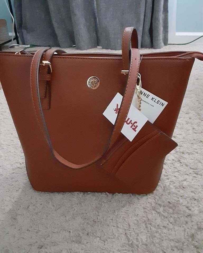 Convertible Shoulder Bag With Web Strap | Anne Klein