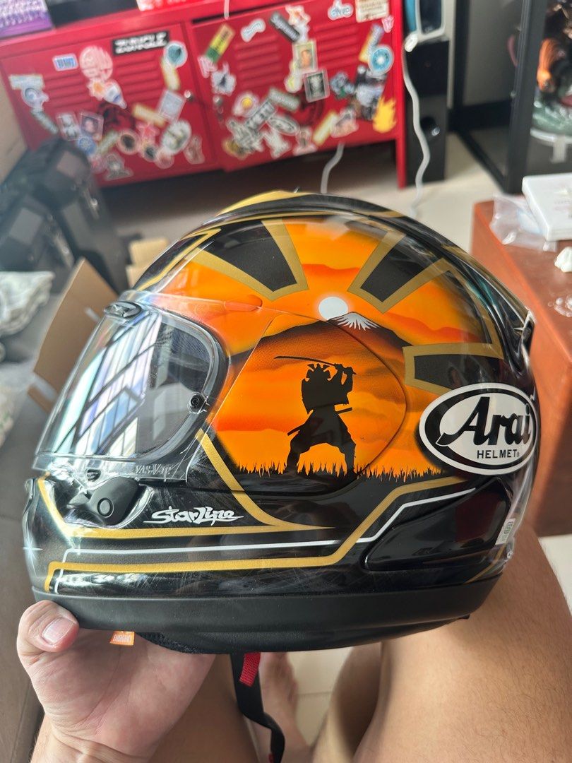 Arai rx7 sale pedrosa spirit gold