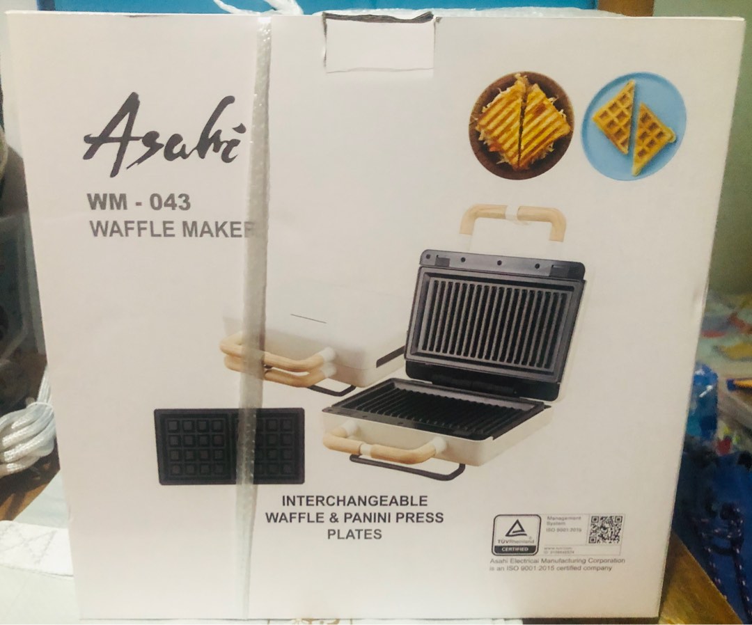 Asahi waffle and panini maker on Carousell