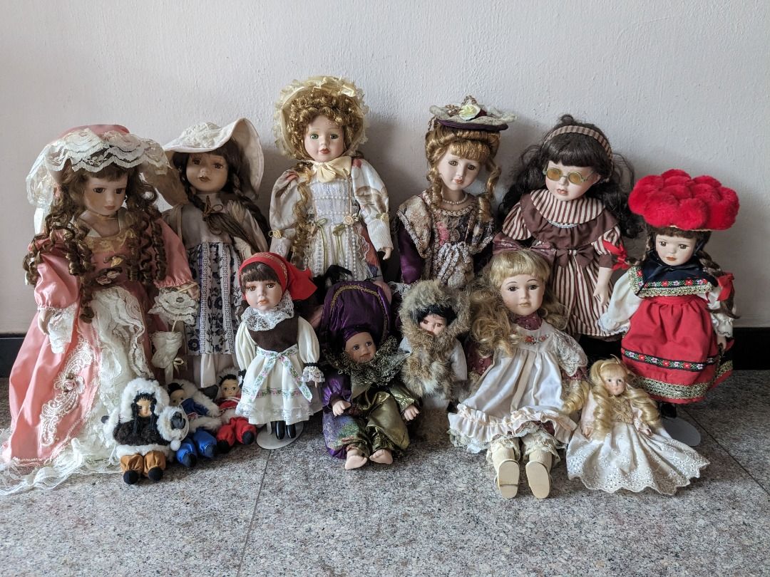 Selling porcelain dolls new arrivals