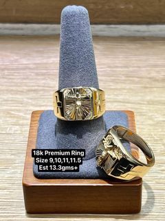 Auth 18K Saudi Gold Men’s Ring 02