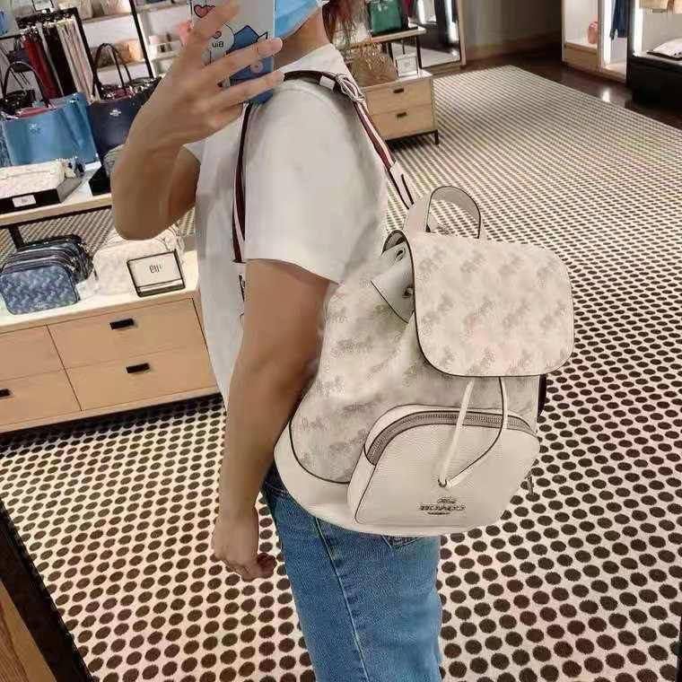 Coach Jes Backpack with Horse And Carriage Print