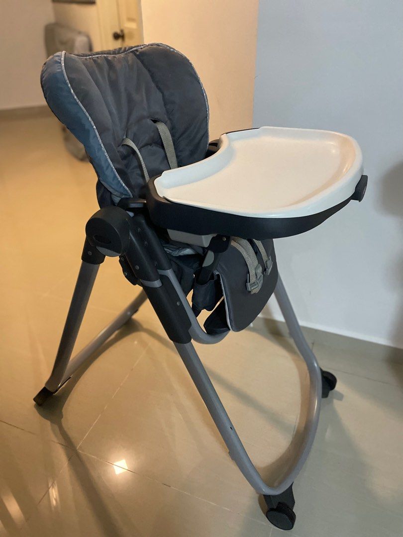 Graco high chair discount green