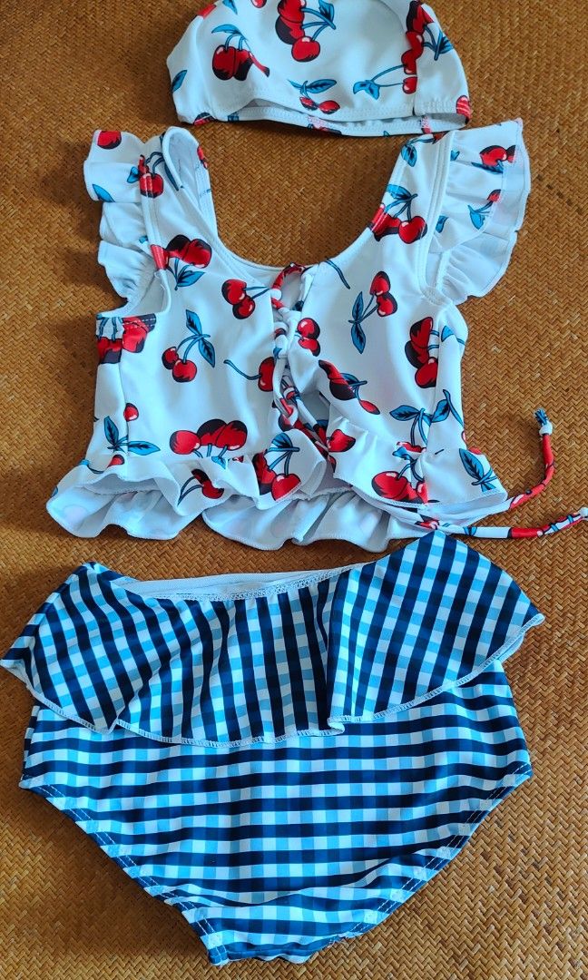 Baby swimsuit with cap Babies Kids Babies Kids Fashion on