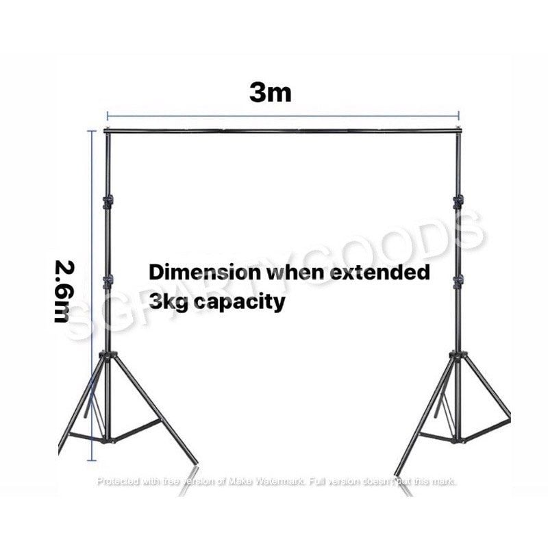 BACKDROP CURTAIN & BACKDROP STAND [RENTAL], Hobbies & Toys, Stationery