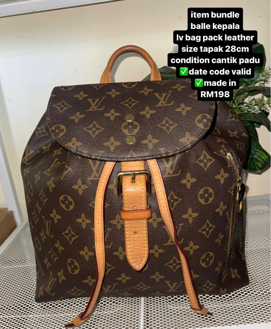 LV PALERMO MM MONOGRAM TWO WAY BAG, Luxury, Bags & Wallets on Carousell