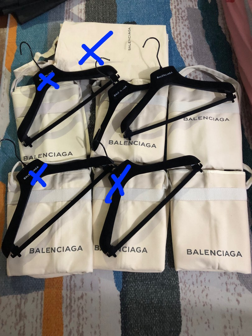 Balenciaga Garments Bag and Hanger on Carousell