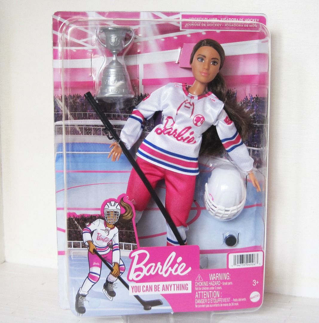 Barbie doll Hockey Player Hobbies Toys Toys Games on Carousell