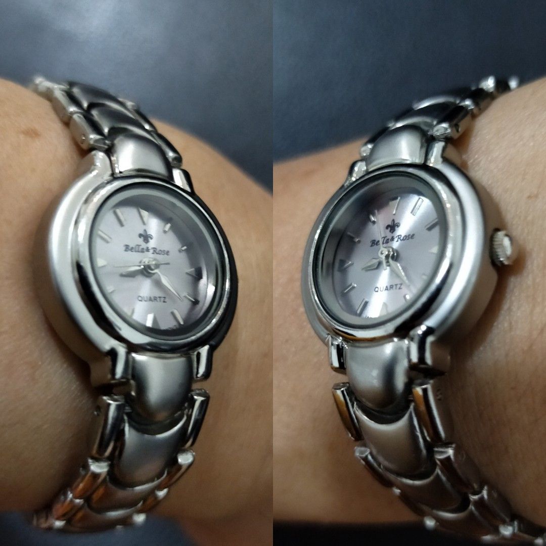 Bella & rose quartz watch price outlet