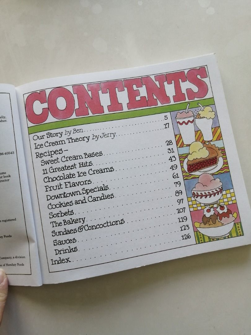 Ben & Jerry's Ice Cream & Dessert Book, Hobbies &