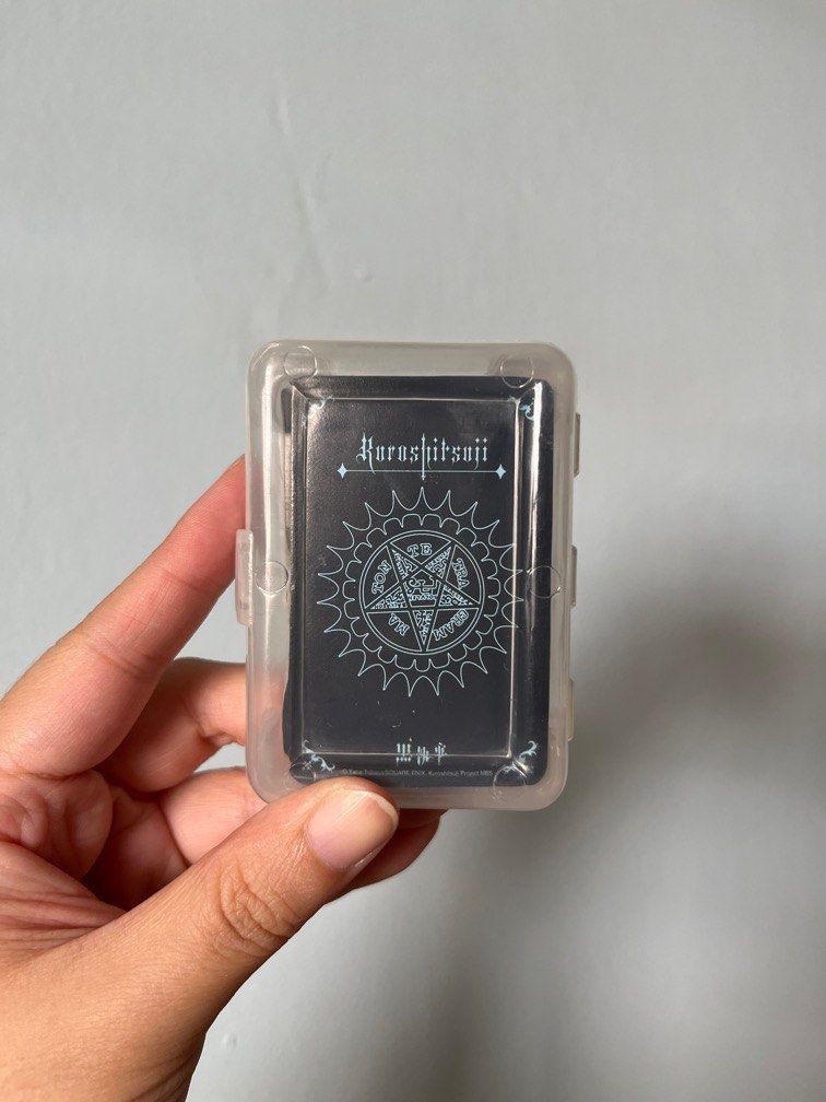 [Black Butler Official Licensed Merch] Mini poker cards, Hobbies & Toys, Memorabilia