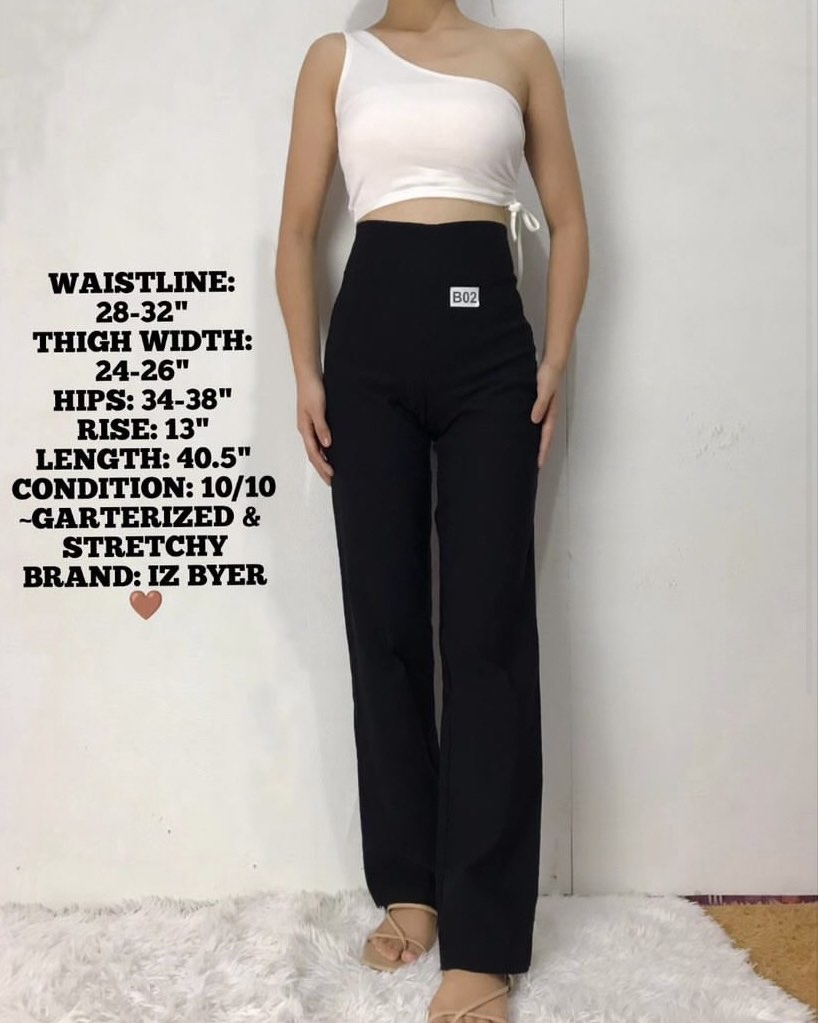 Black Trousers waist size 28 32in Women s Fashion Bottoms Other