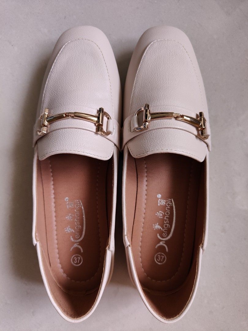 Gold discount loafers ladies