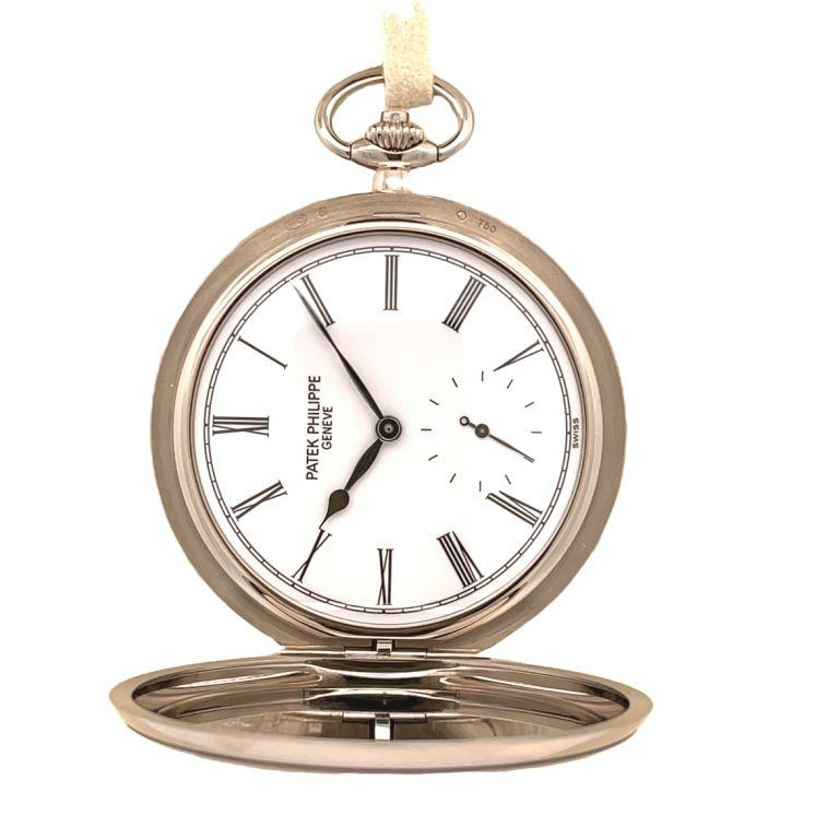 White gold pocket watch outlet