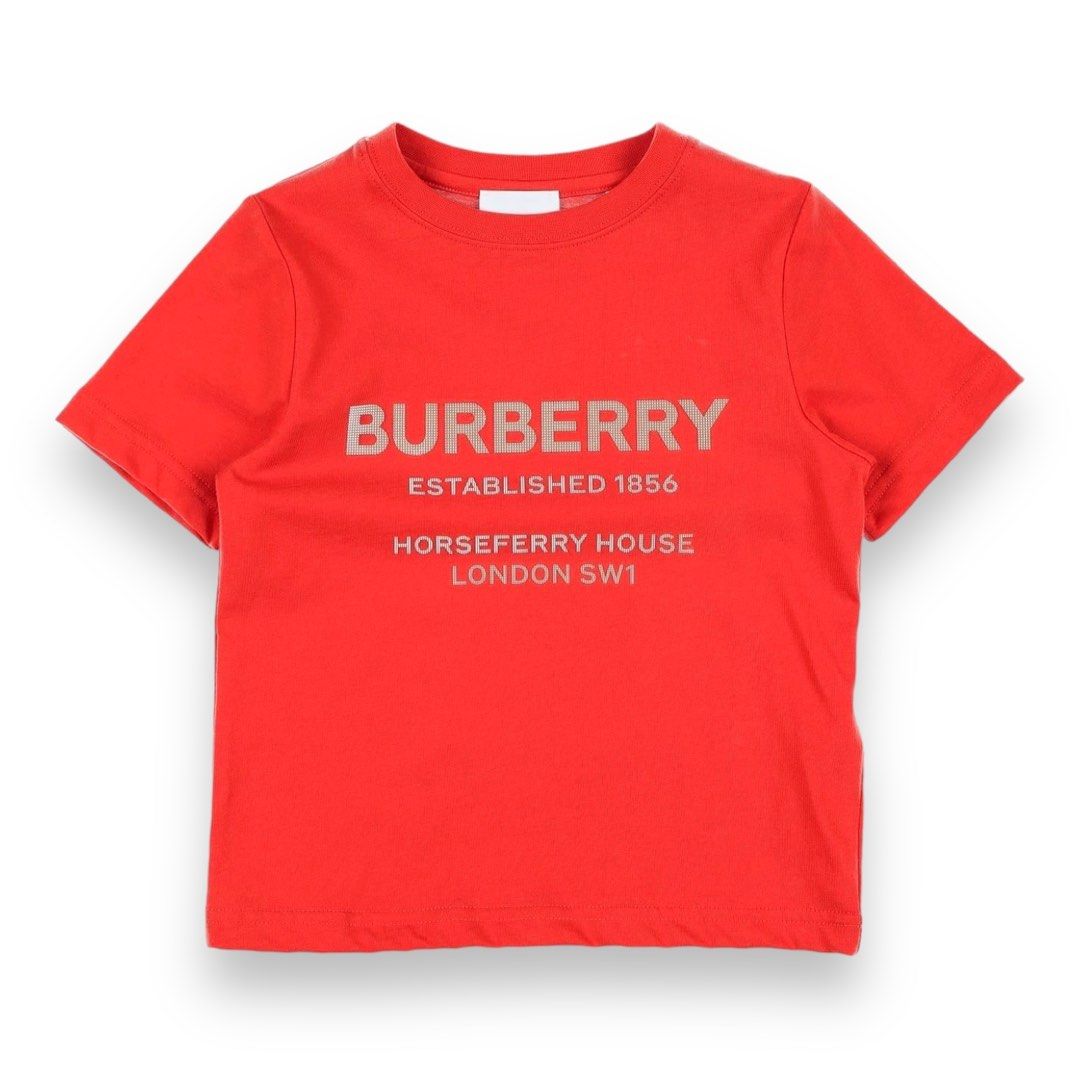 Burberry T shirt orange Babies Kids Babies Kids Fashion on