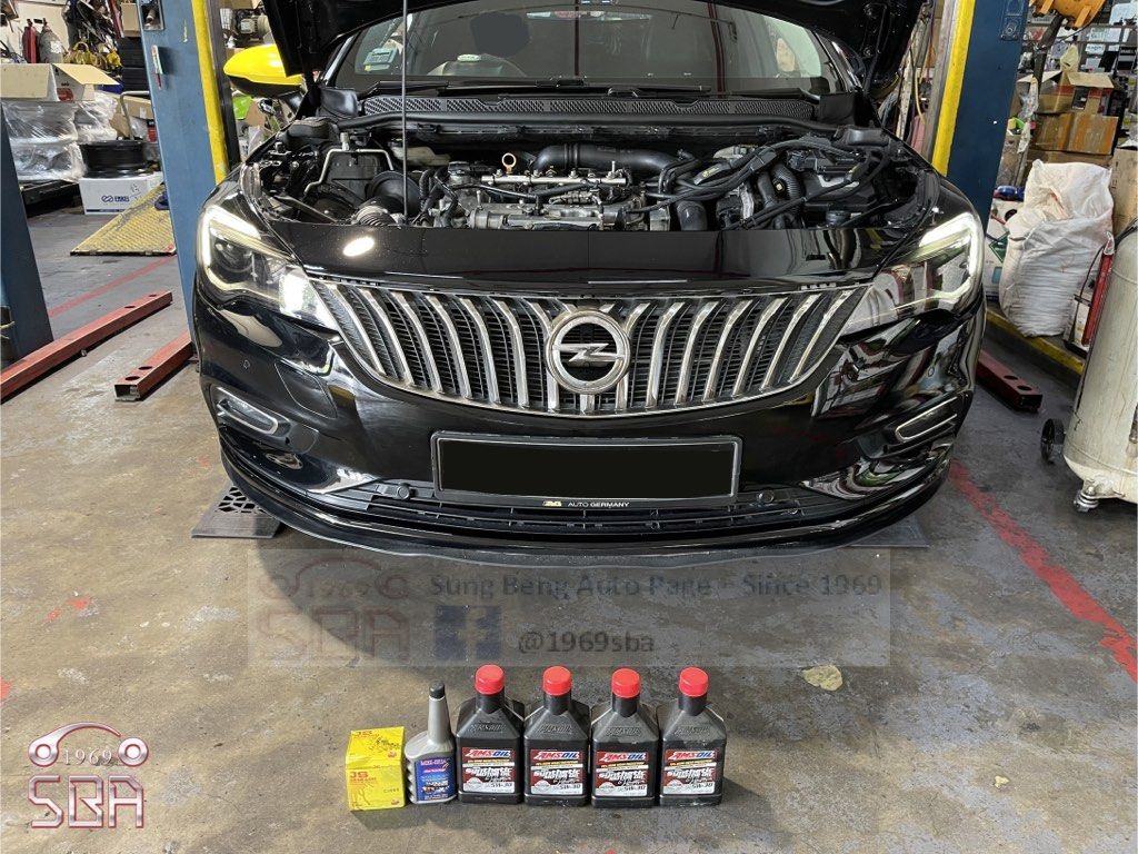 [PROMO] Engine Oil Servicing (Amsoil/BenzLube/Motul/Carspeed) (Category: Fluid & Filter Services) located in Singapore. Submitted by fastmodxsungbengauto (Listing ID 1246965266, Image 1). Description: Benzlube fully synthetic 5W40 (4L) $78 nett Includes: - 4L engine oil - Oil filter - 30 points check & computerised diagnostic - Labour service Amsoil OE Series 0W20 / 5W30 / 5W40 Servicing Package Promo @ $108.00 nett! *While stocks last! Includes: