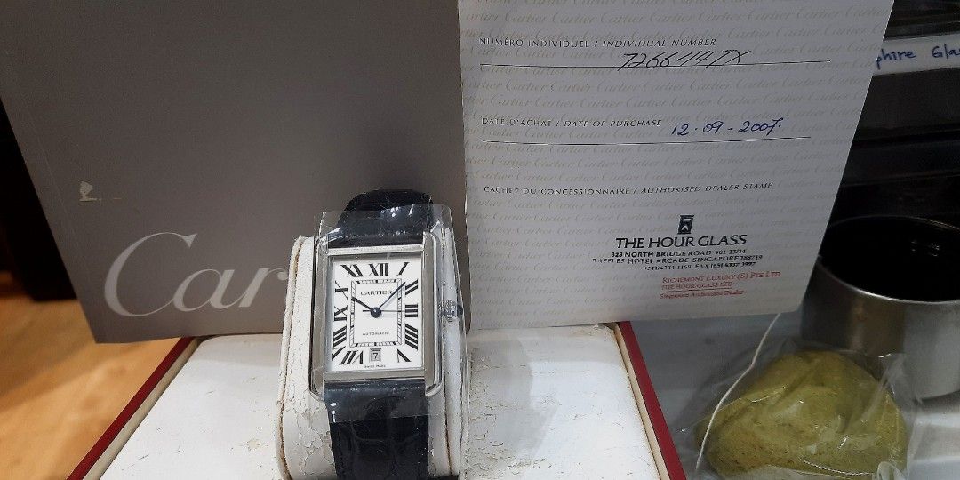 Cartier tank solo date shop