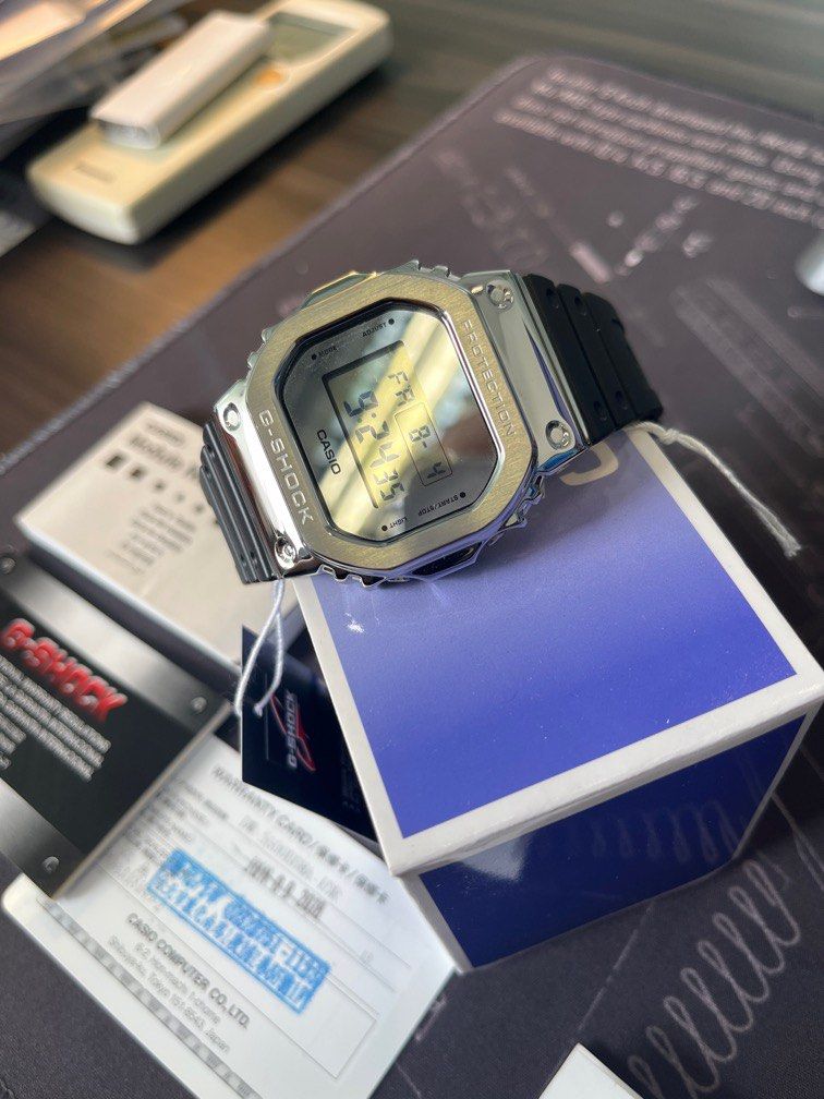 CASIO カシオ G-SHOCK DW-5600BBMA フルメタル-