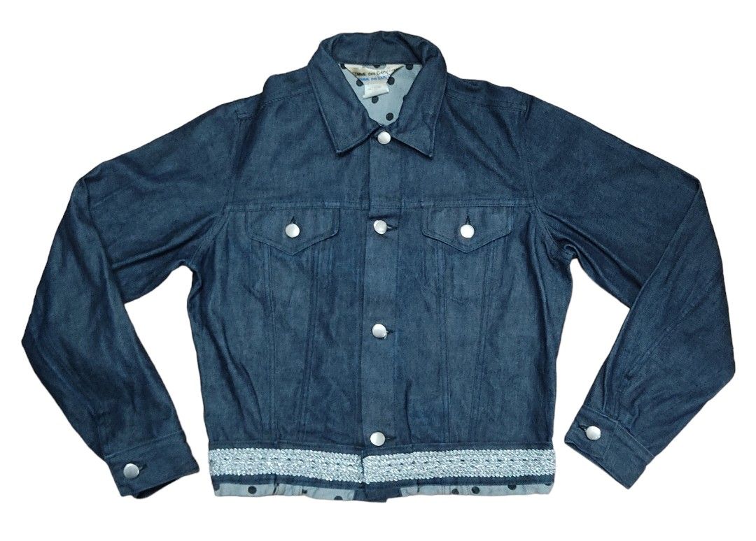 Comme des garcon denim on sale jacket