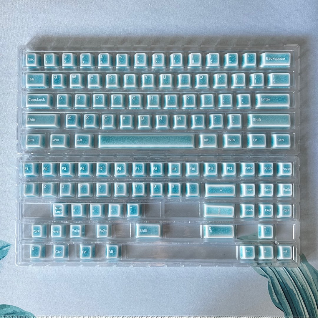 Cerakey V2 Green 危うい 刻印あり A+B+C set