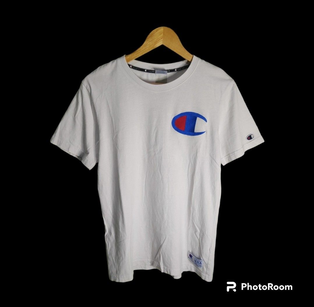 Champion Big logo Men s Fashion Tops Sets Tshirts Polo