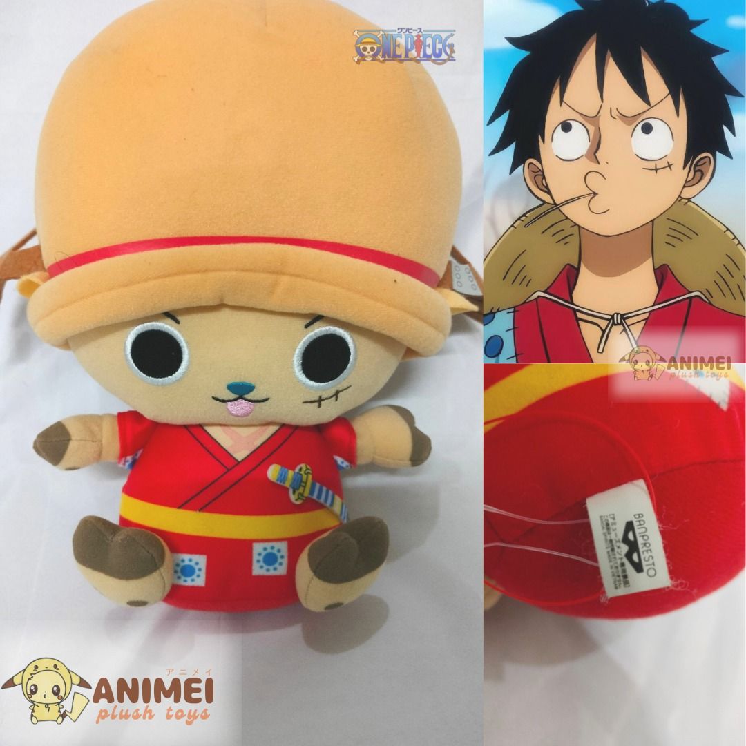 Chopper Wano Arc One Piece Plush ( Chopper Luffy Zoro Sanji