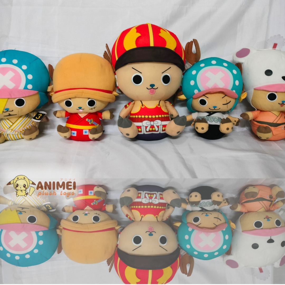 Chopper Wano Arc One Piece Plush ( Chopper Luffy Zoro Sanji