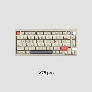 Cidoo V75 Pro Gasket Aluminium VIA wireless keyboard