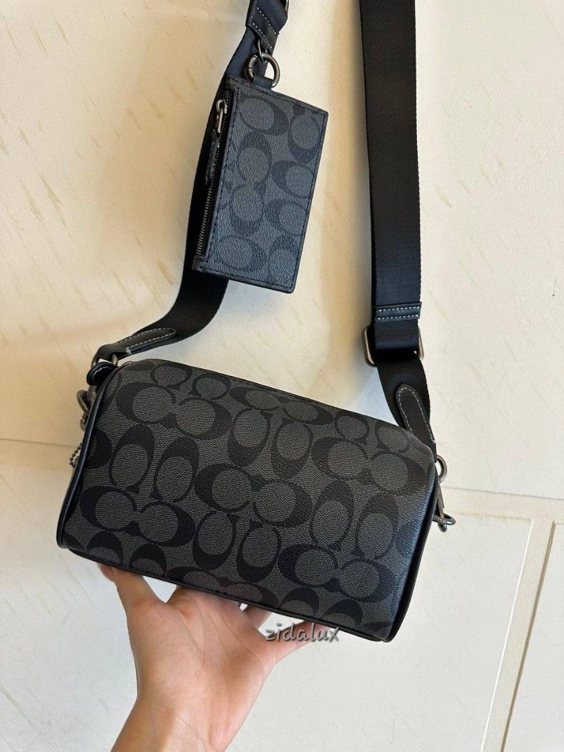 Coach shoulder sale bag men