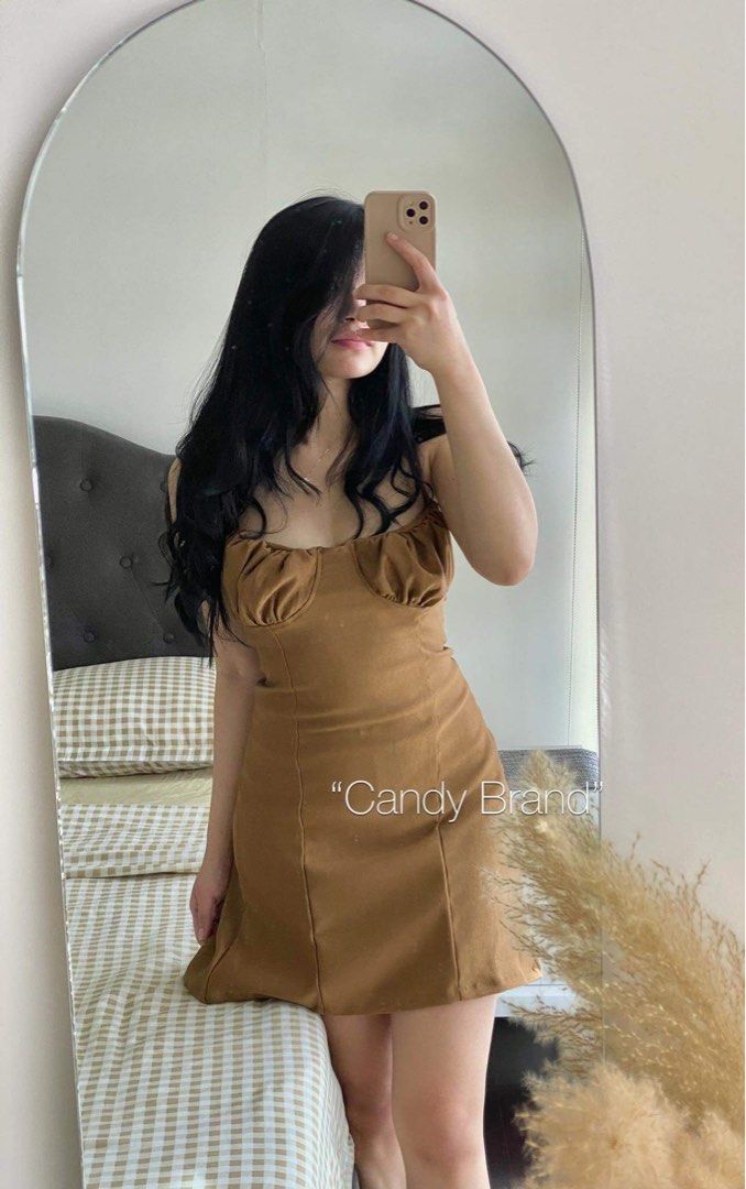 Corset Dress (Category: Dresses) located in San Pedro. Submitted by ay_declutter (Listing ID 1247060835, Image 1). Description: CANDY CORSET DRESS ✨ Actual photo ✨ Freesize but fit up to small - semi large ✨ With tag ✨ The dress is above the knee length ✨ Woven fabric not crepe/neoprene ✨ Crisscross back (adjustable) .