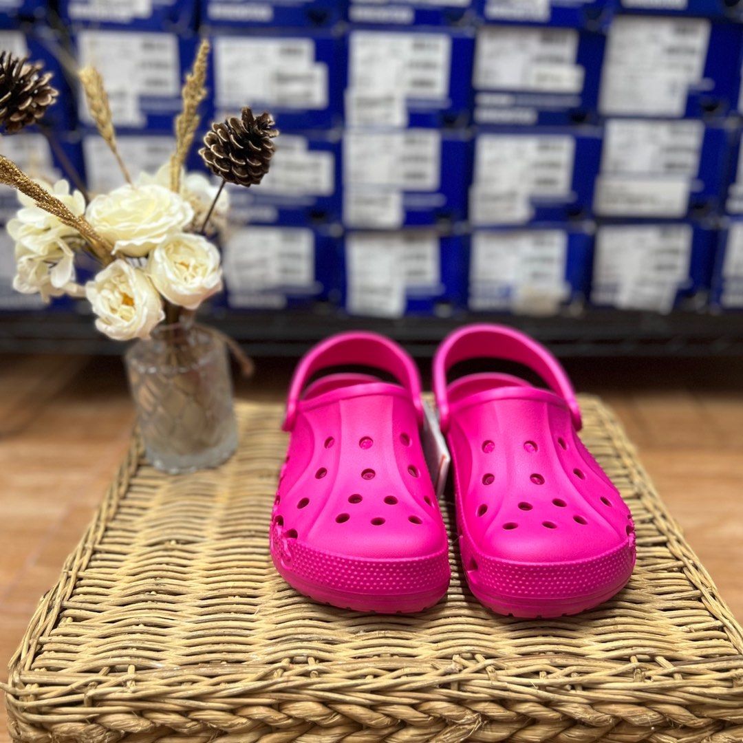Crocs Baya Clogs Candy Pink Women s Fashion Footwear Flats